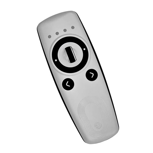 blu remote white